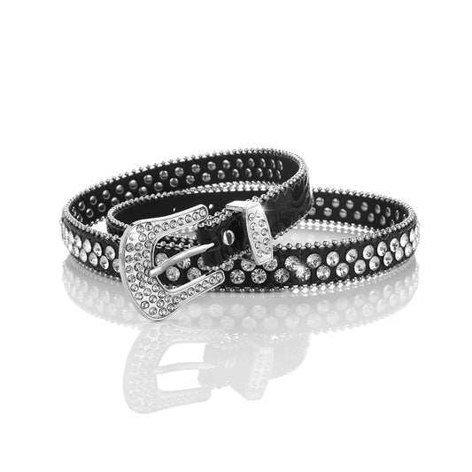 Rhinestone Unisex Belt