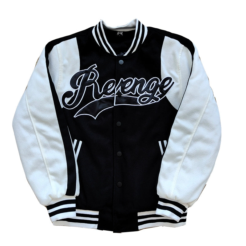 Stitching Baseball Uniform Jacket