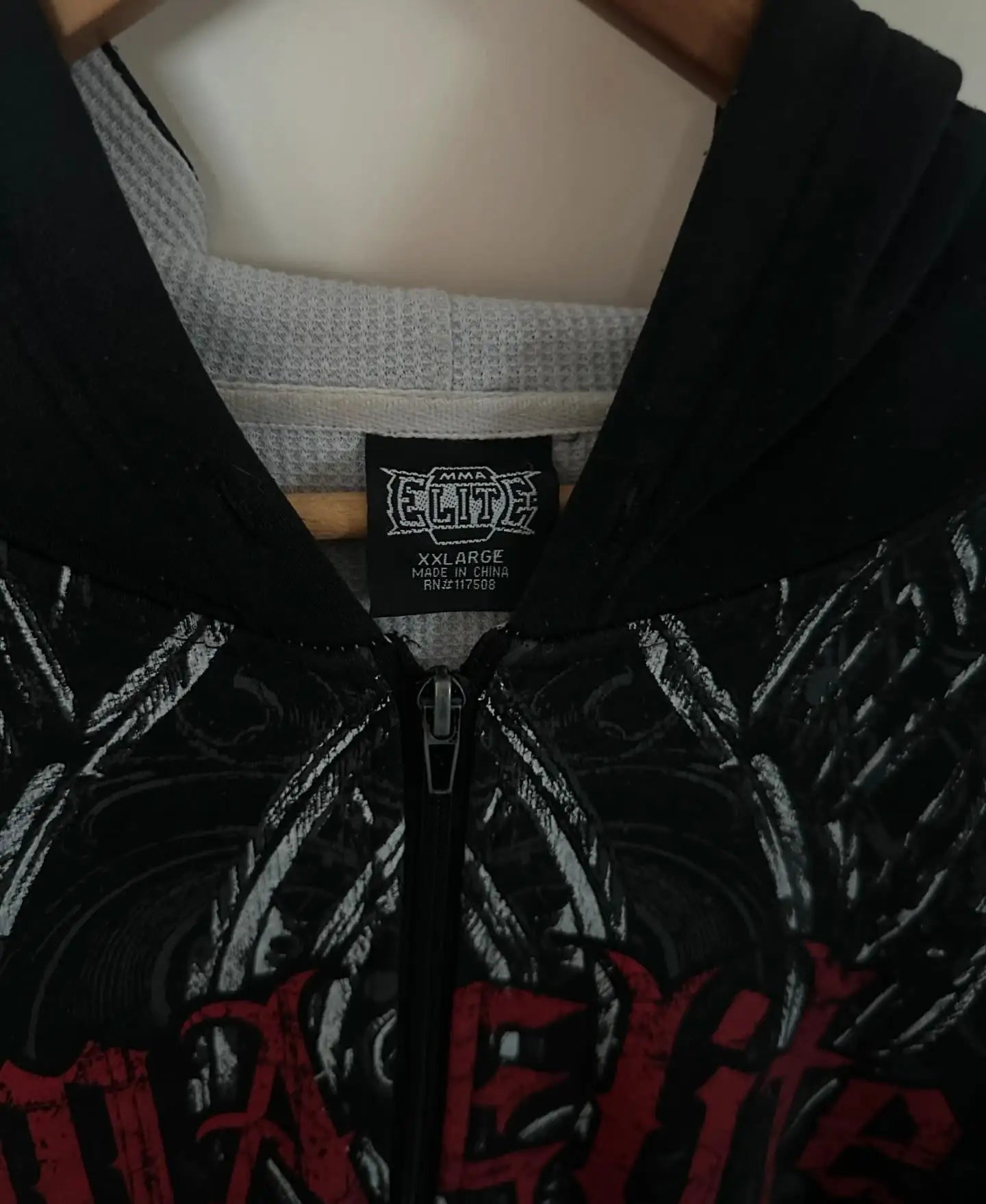 Affliction Gothic Fashion Hoodie