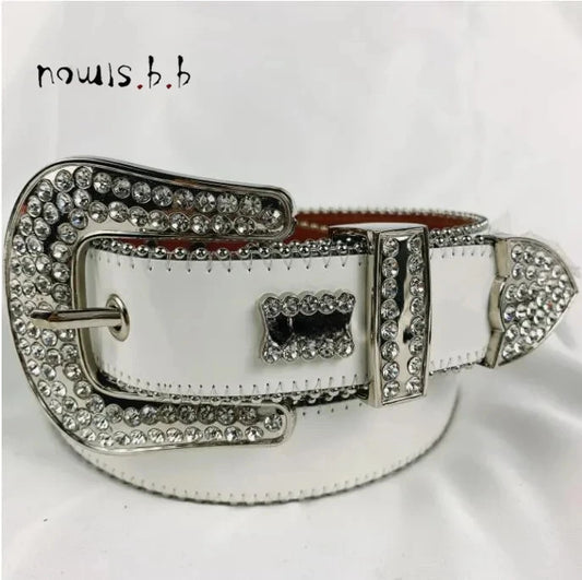 Rhinestone Studded Belt Different Variants