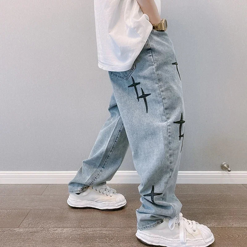 Cargo Baggy Star Jeans