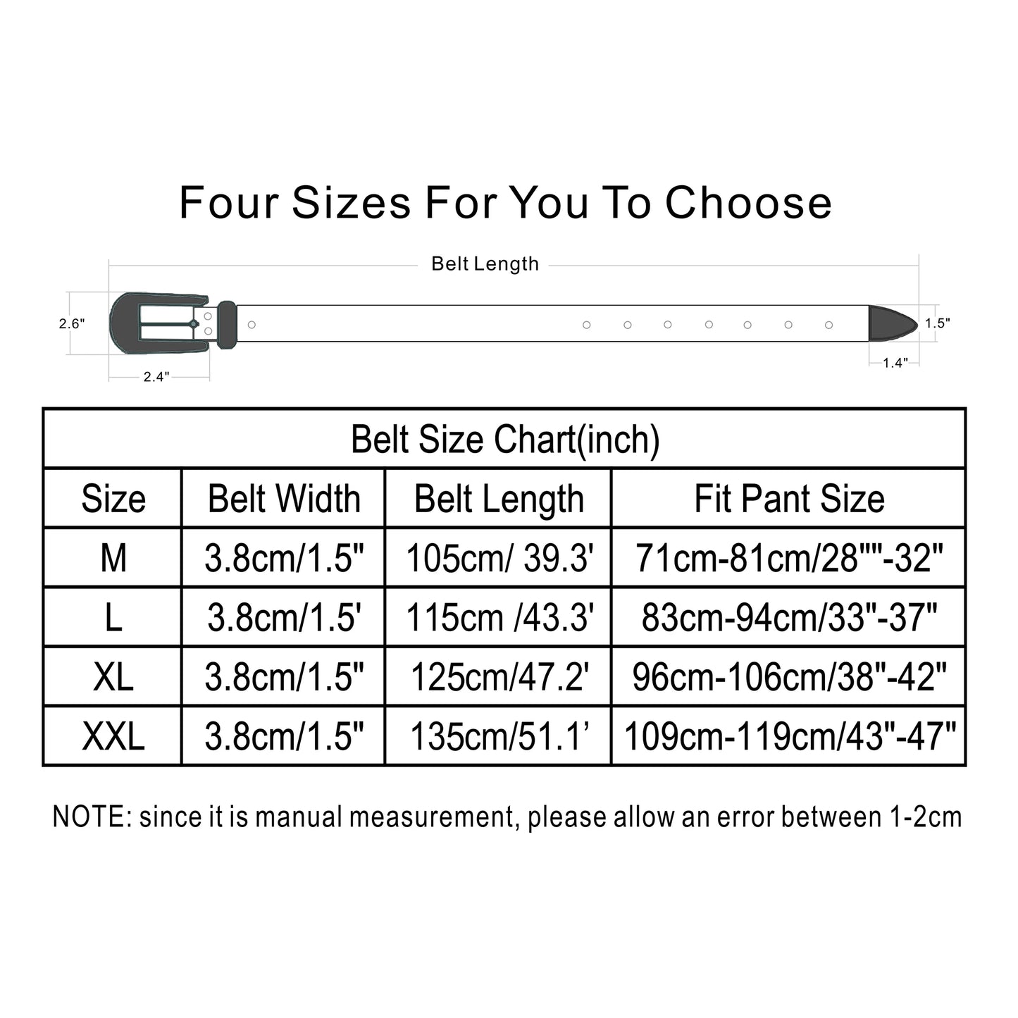 Rhinestone shiny blue and white crystal belt Unisex