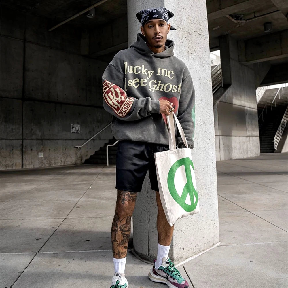 Ghost Oversized Kanye Hoodie