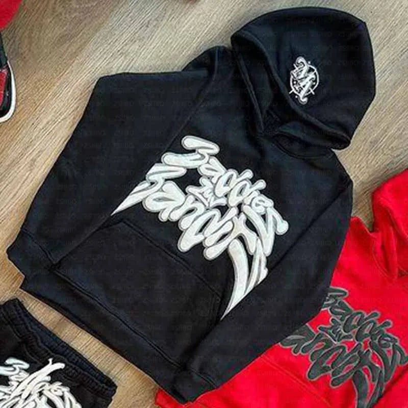 High Quality KIss Mark Hoodie Set