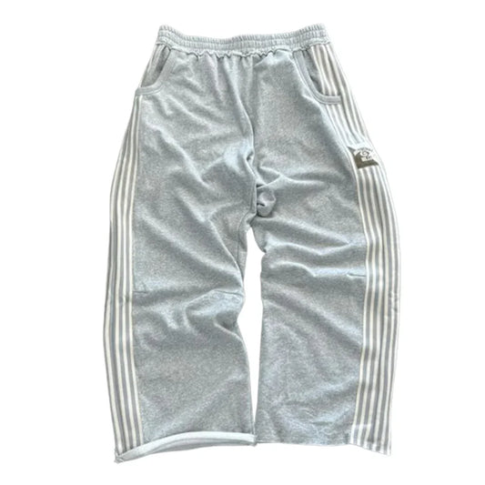 Striped Streetwear Baggy Sweatpants