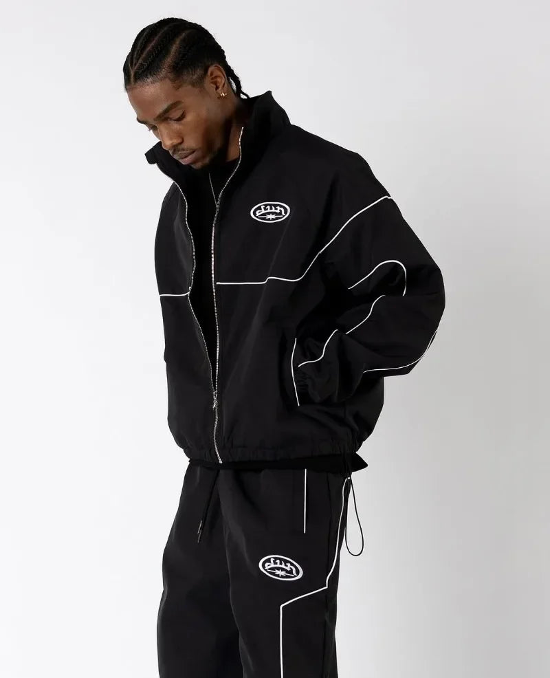 Black Styled Tracksuit