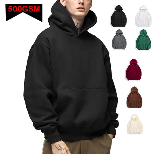 Men's Solid Color Hoodies
