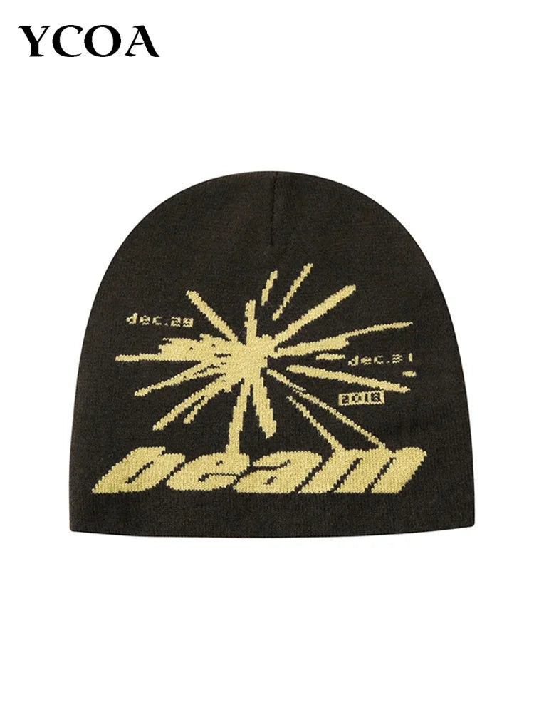 Streetwear pattern beanie