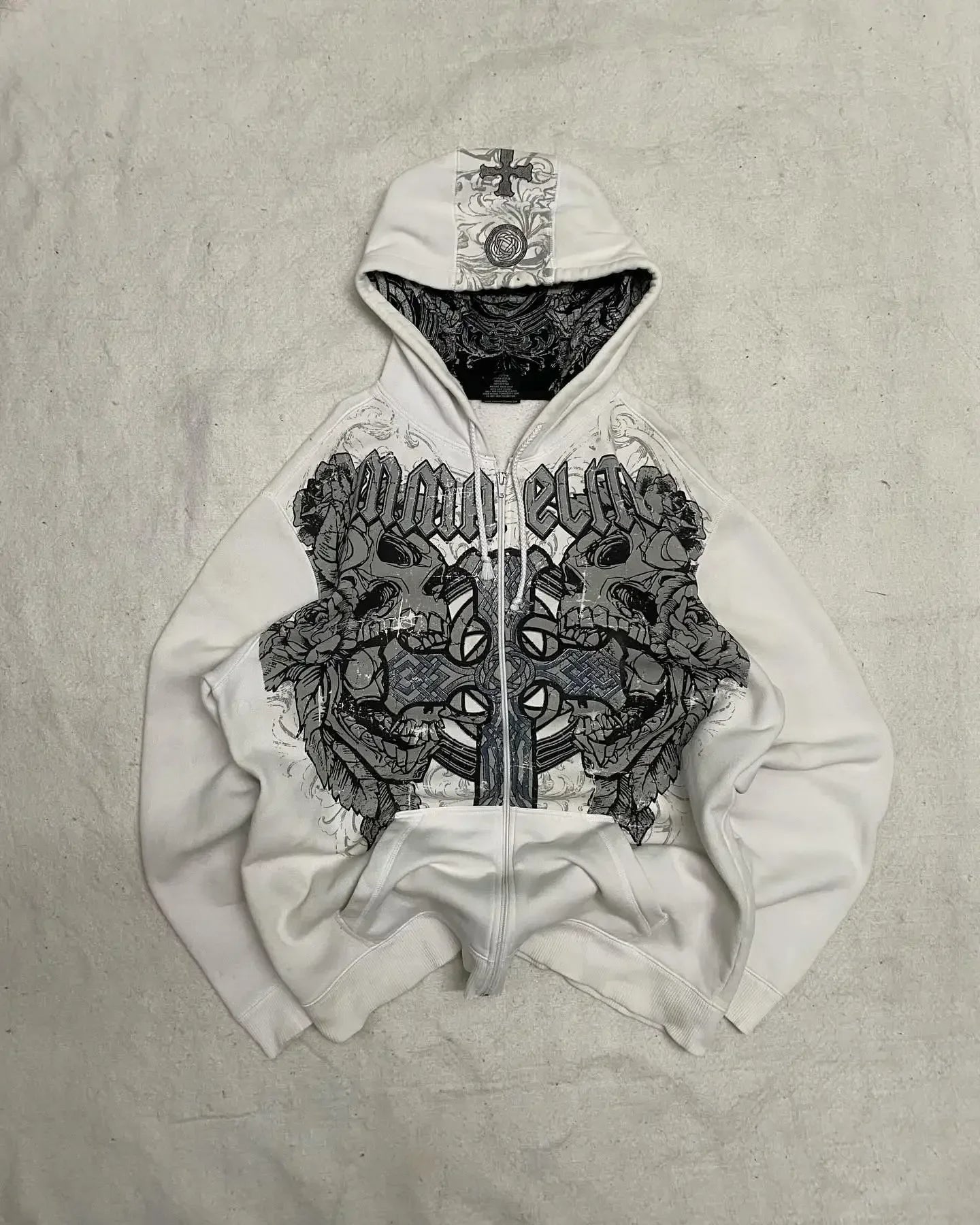 Affliction Gothic Fashion Hoodie