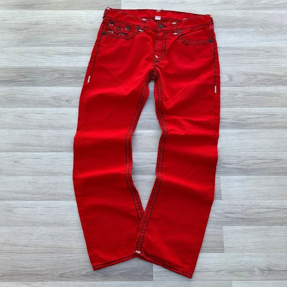 High quality Embroidered Jeans