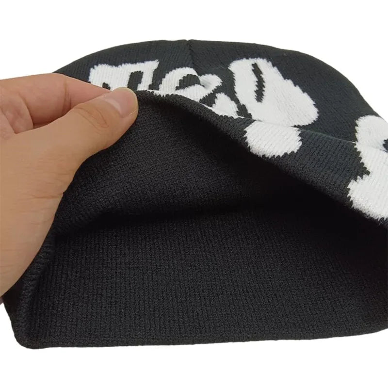 Mea Pattern Y2k Beanie