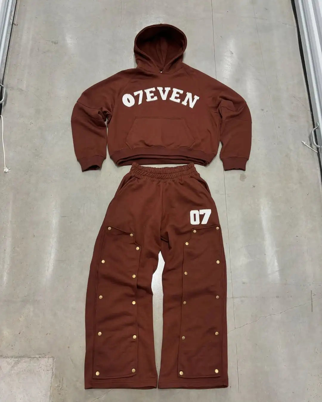 Streetwear 07even Hoodie set