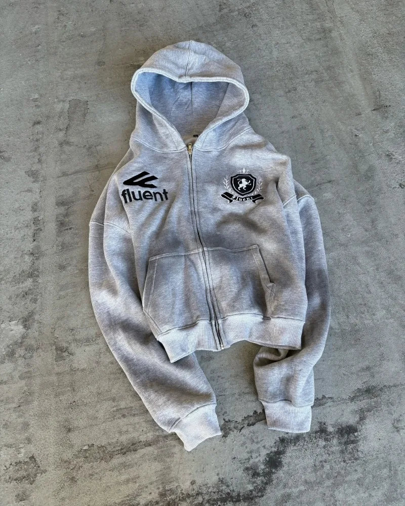 Baggy Washed Hoodie Set