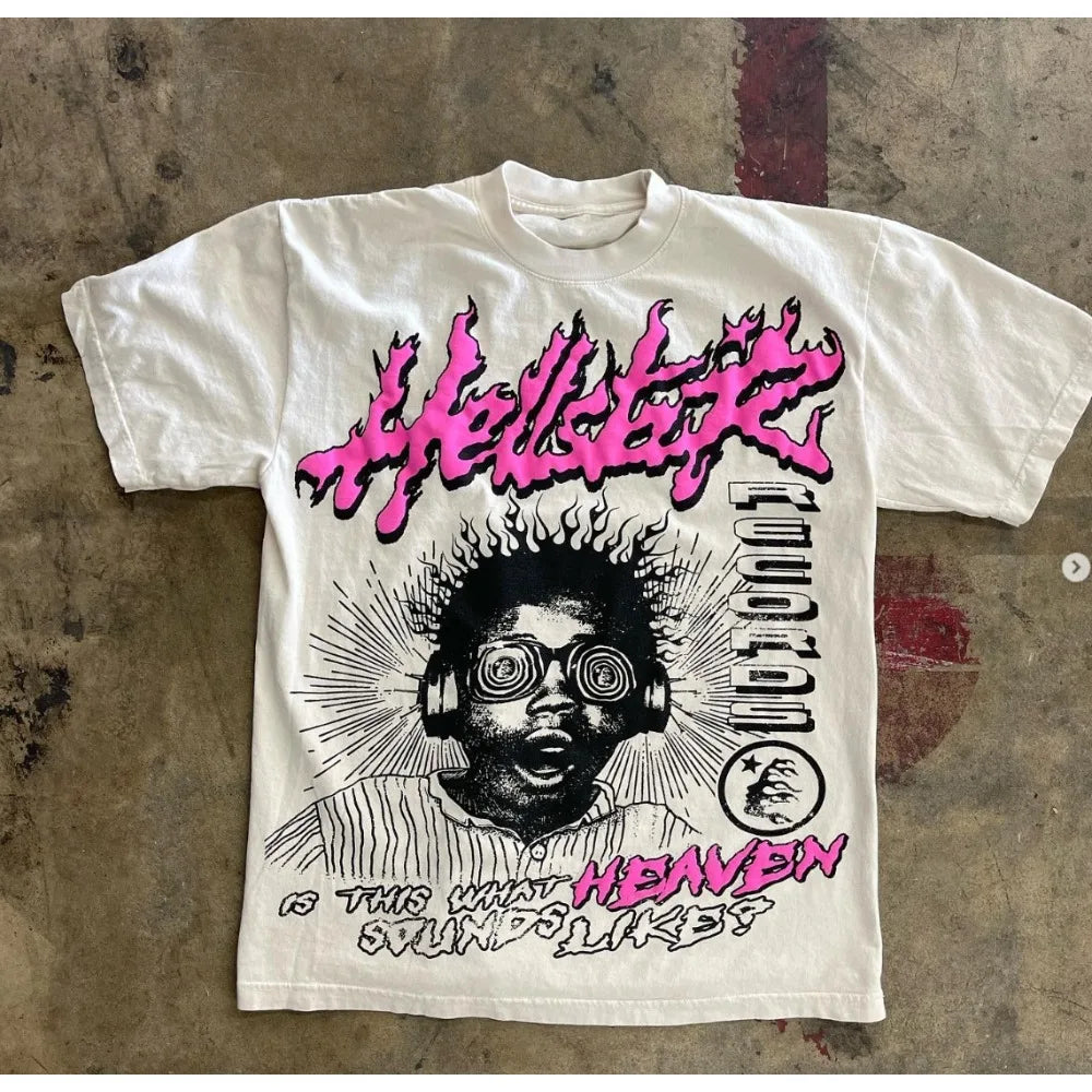 Graphic Print High Quality Streetwear T shirt