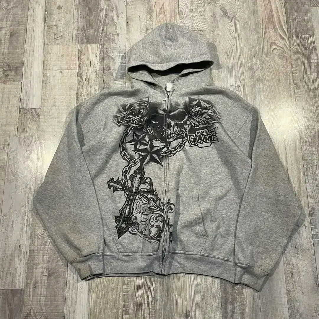 Affliction Gothic Fashion Hoodie