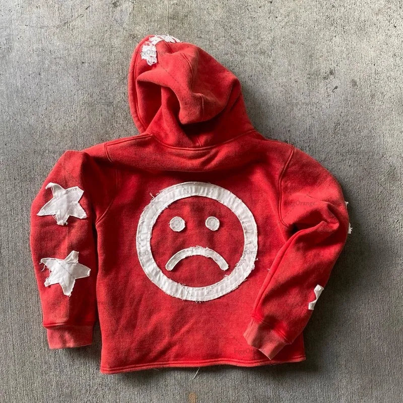 High Quality Embroidered Streetwear Hoodie