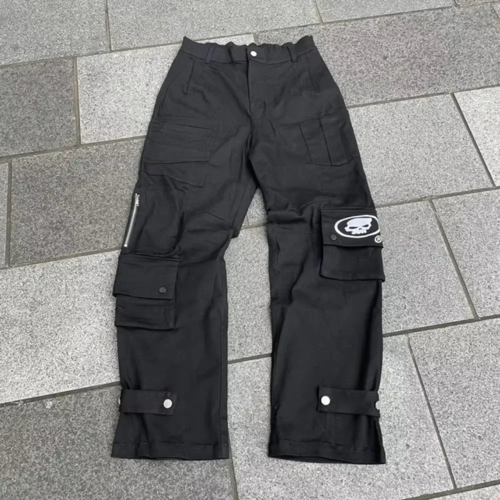 Streetwear Baggy Skeleton Jeans