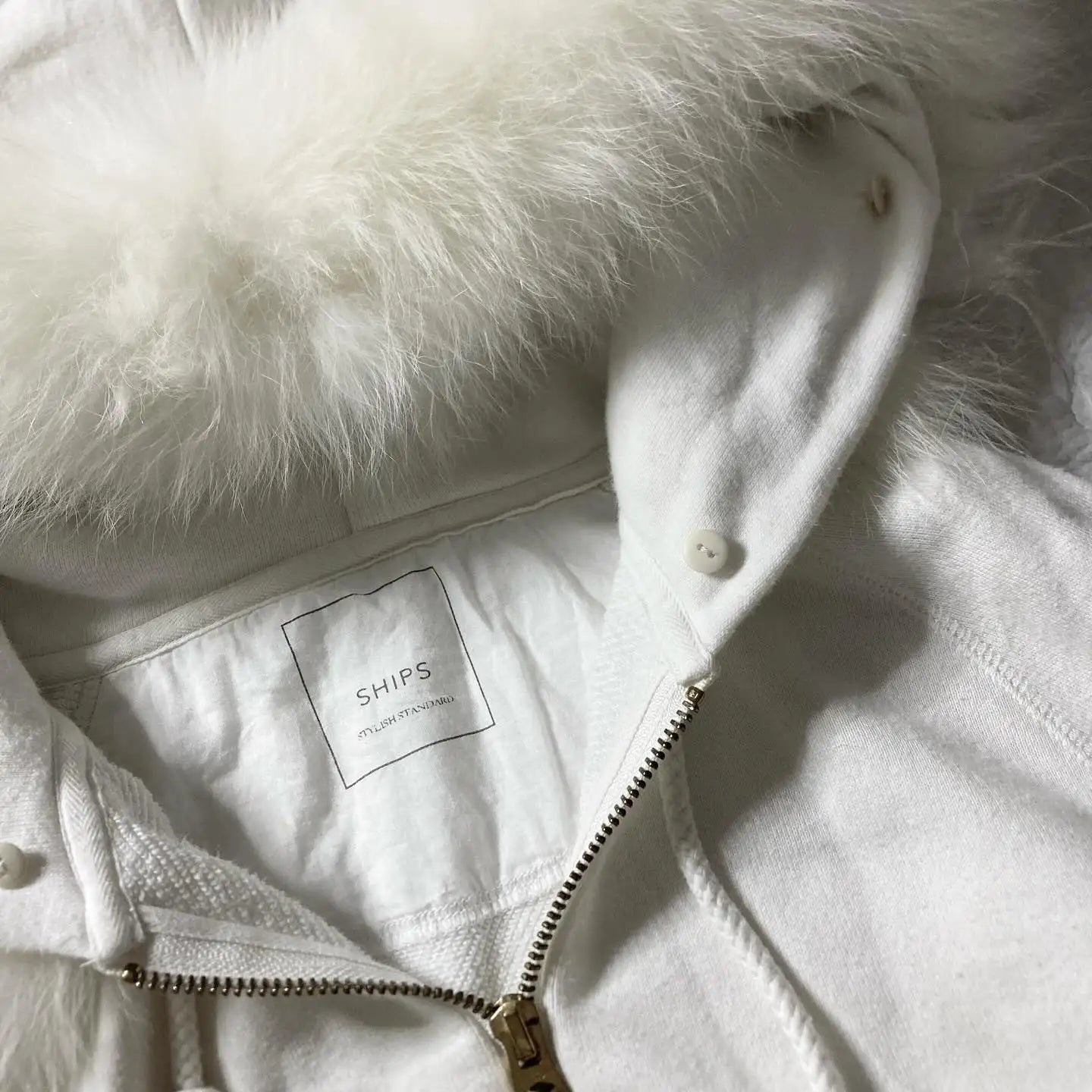 Fox Fur Hooded Sweater