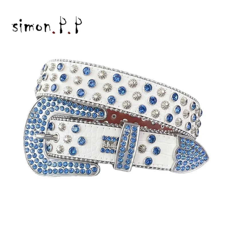 Shiny Diamond Rhinestone Studded Belt
