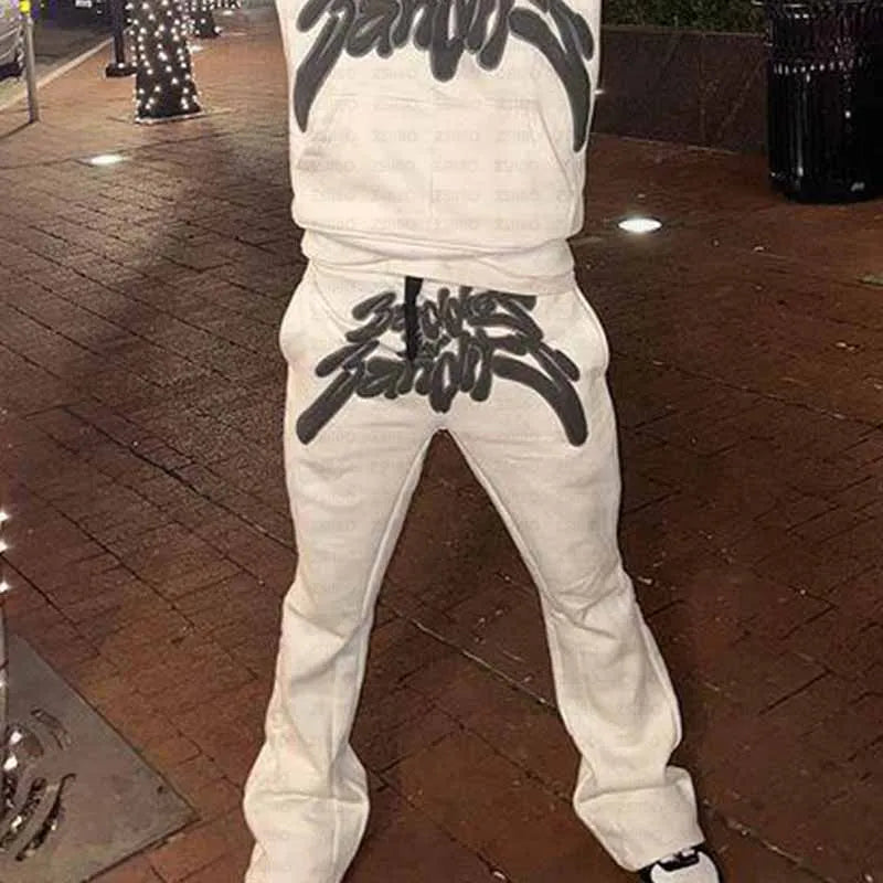 High Quality KIss Mark Hoodie Set