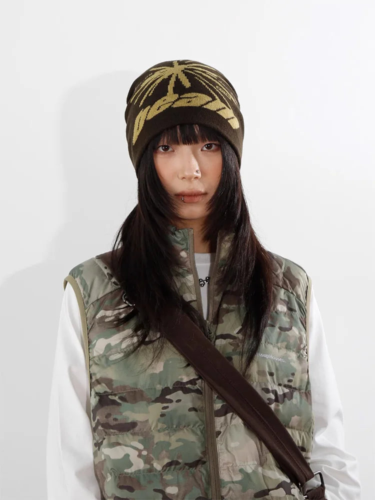 Streetwear pattern beanie