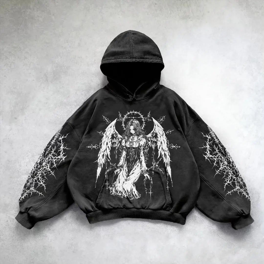 Gothic Streetwear Hoodie