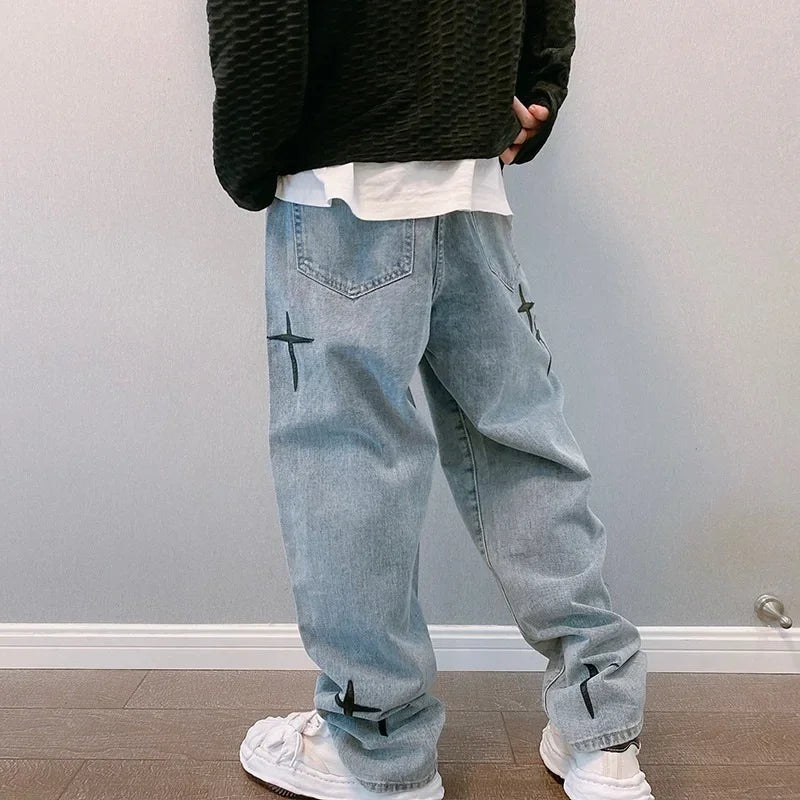 Cargo Baggy Star Jeans