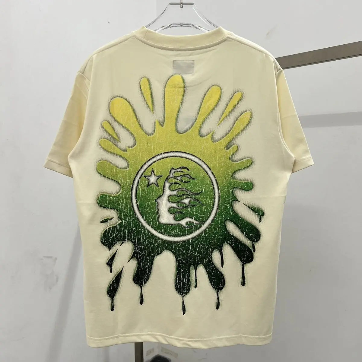 Black Santa Street wear T-shirt