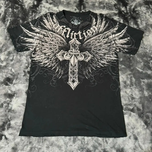 Affliction T Shirt Vintage Clothing
