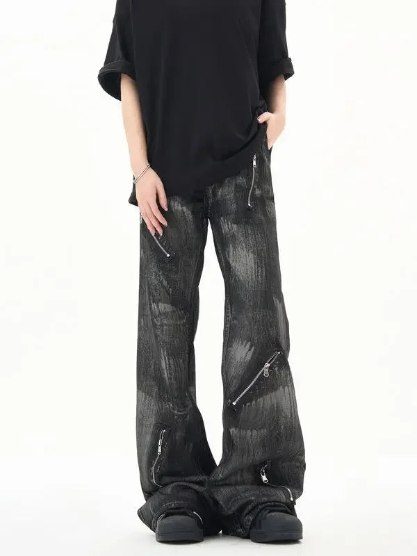 Flared Y2k Baggy Jeans