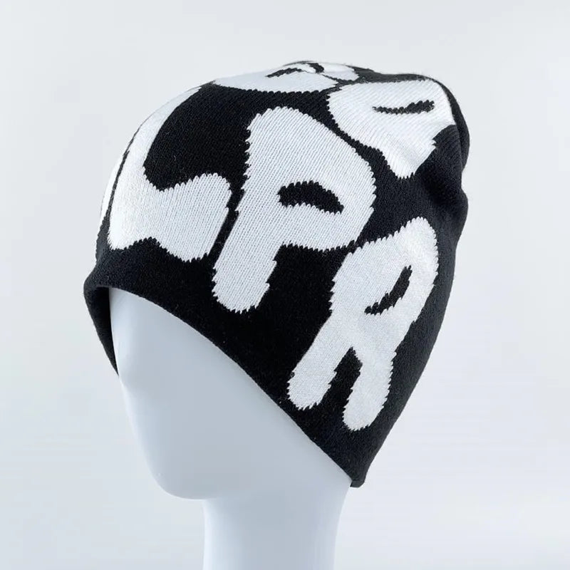 Mea Pattern Y2k Beanie
