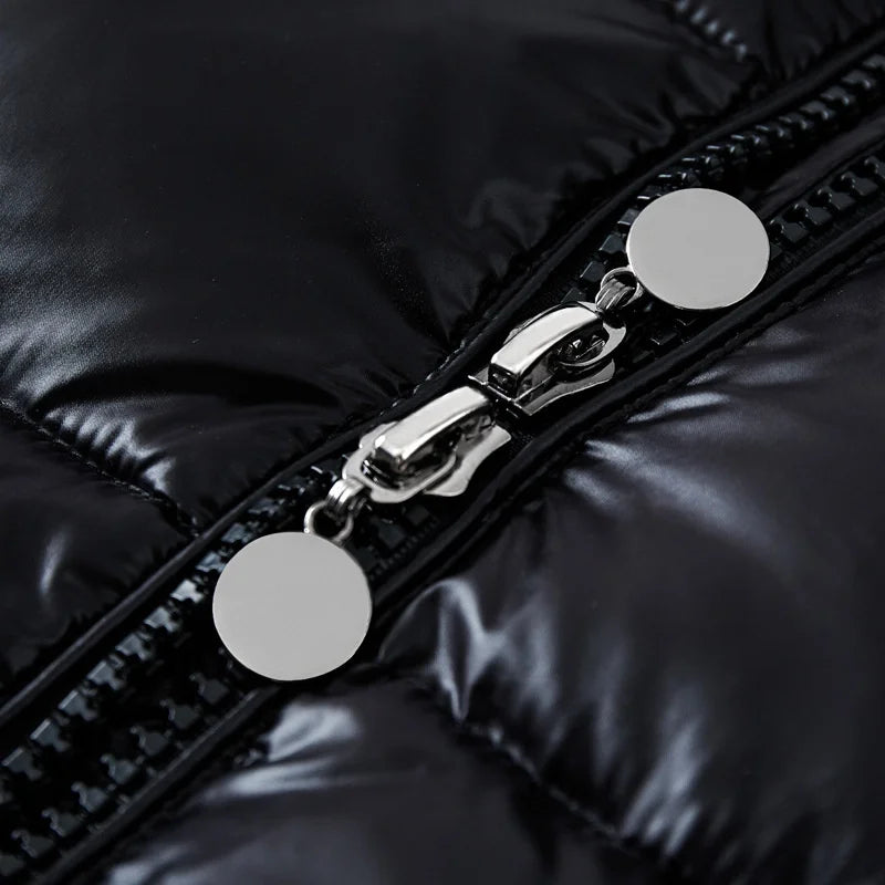 Glossy Tight fit Puffer Jacket