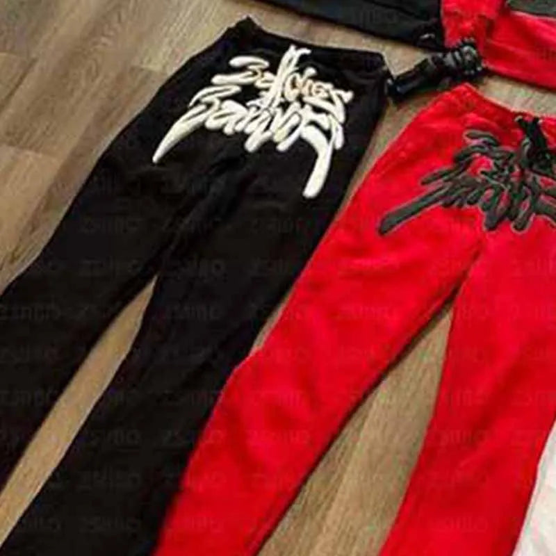 High Quality KIss Mark Hoodie Set