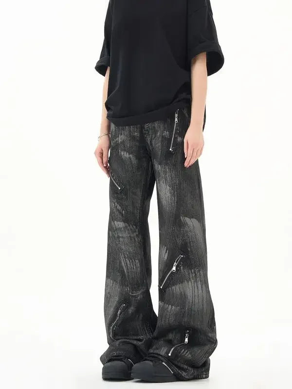 Flared Y2k Baggy Jeans