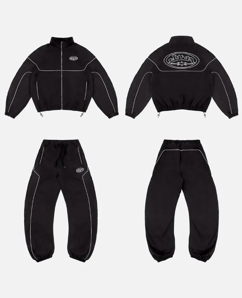 Black Styled Tracksuit