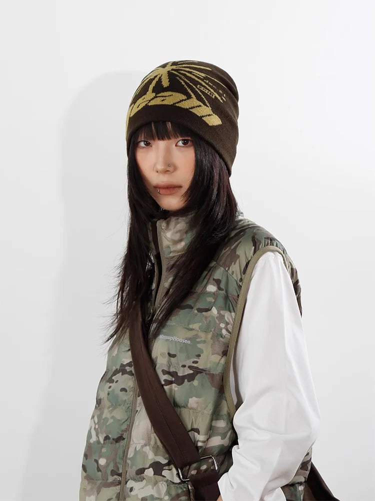 Streetwear pattern beanie