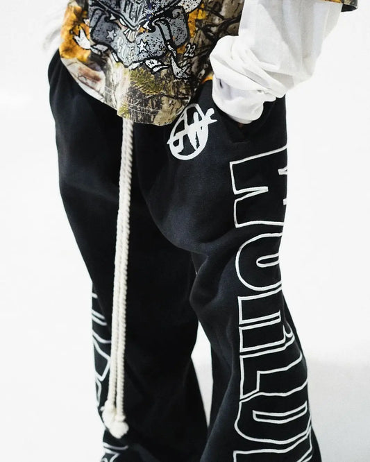 Oversized Letter Jogger streetwear Pants