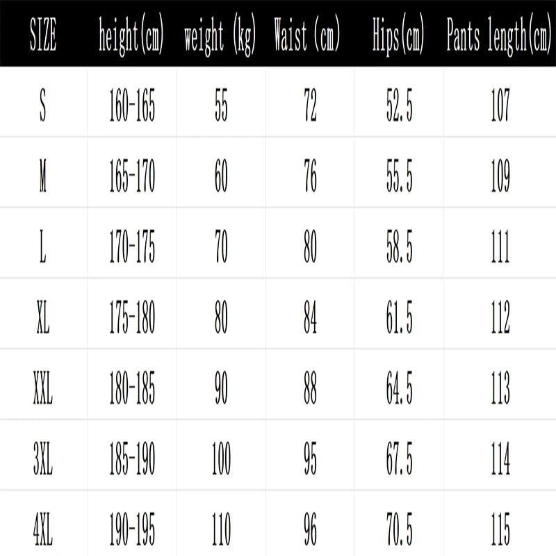 New Men's Streetwear Pants