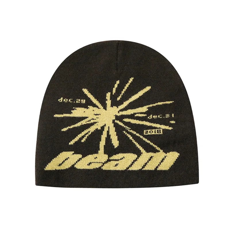 Streetwear pattern beanie