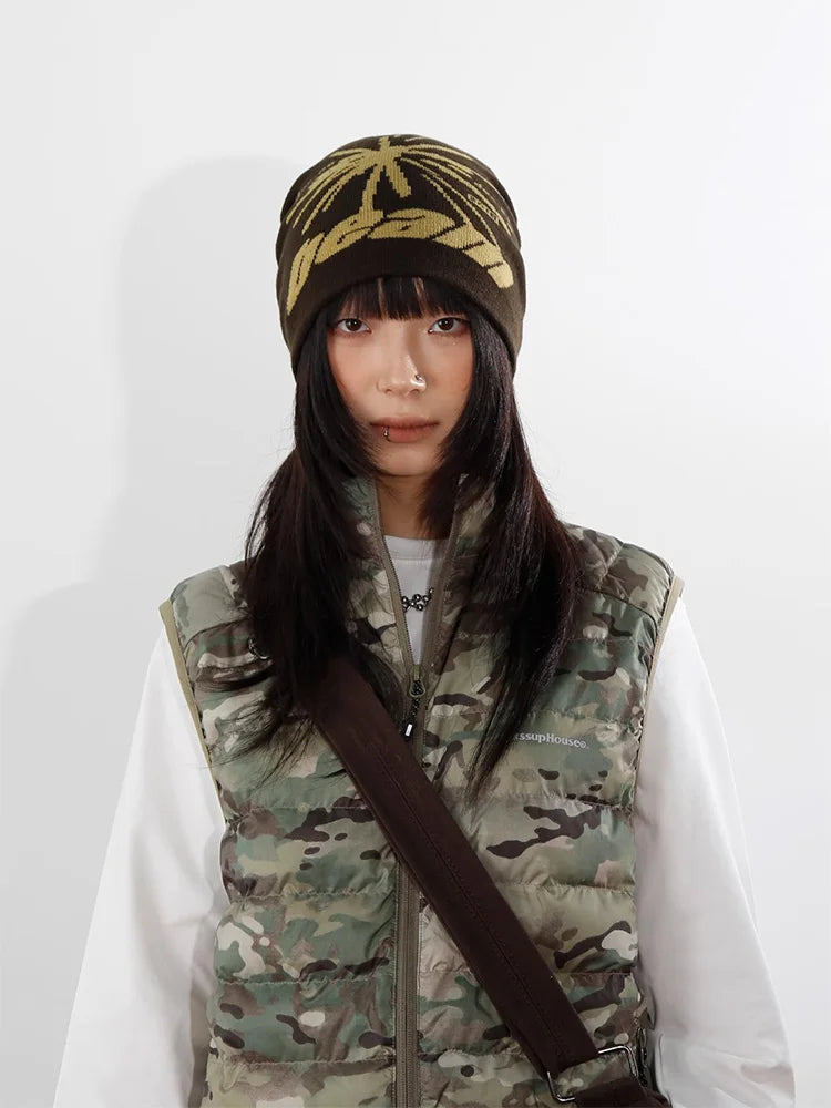 Streetwear pattern beanie