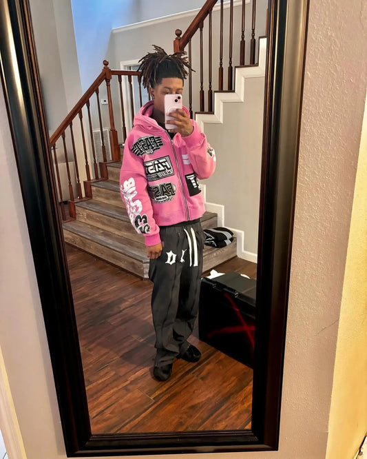 High Quality Retro Streetwear Hoodies