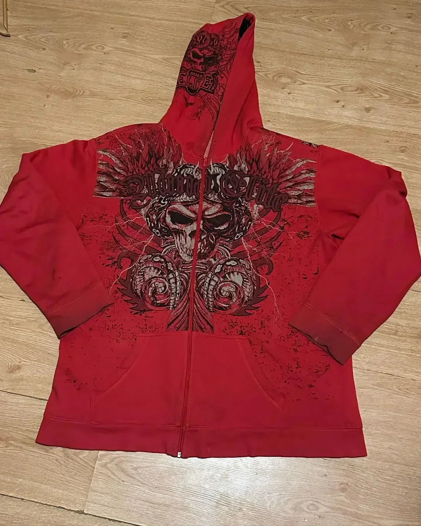Affliction Gothic Fashion Hoodie