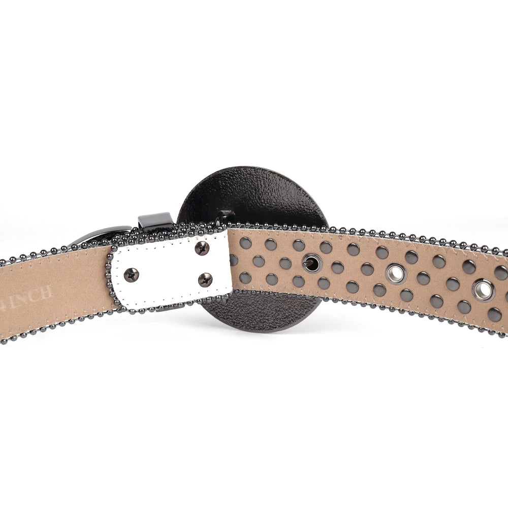 Western Rhinestones Planet Earth Globe Belt