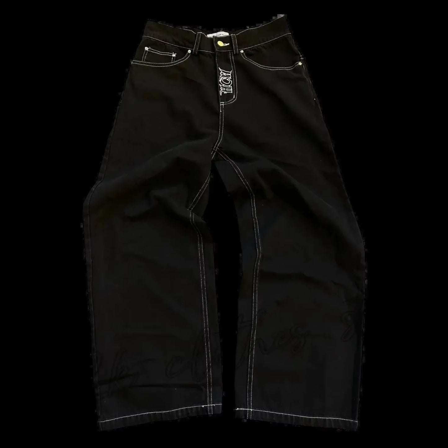 Streetwear Baggy Skeleton Jeans