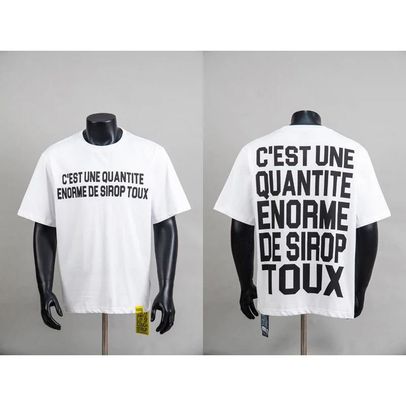 Cough Syrup Short-Sleeve Button up