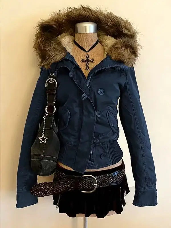 Faux Fur Warm Winter Jacket