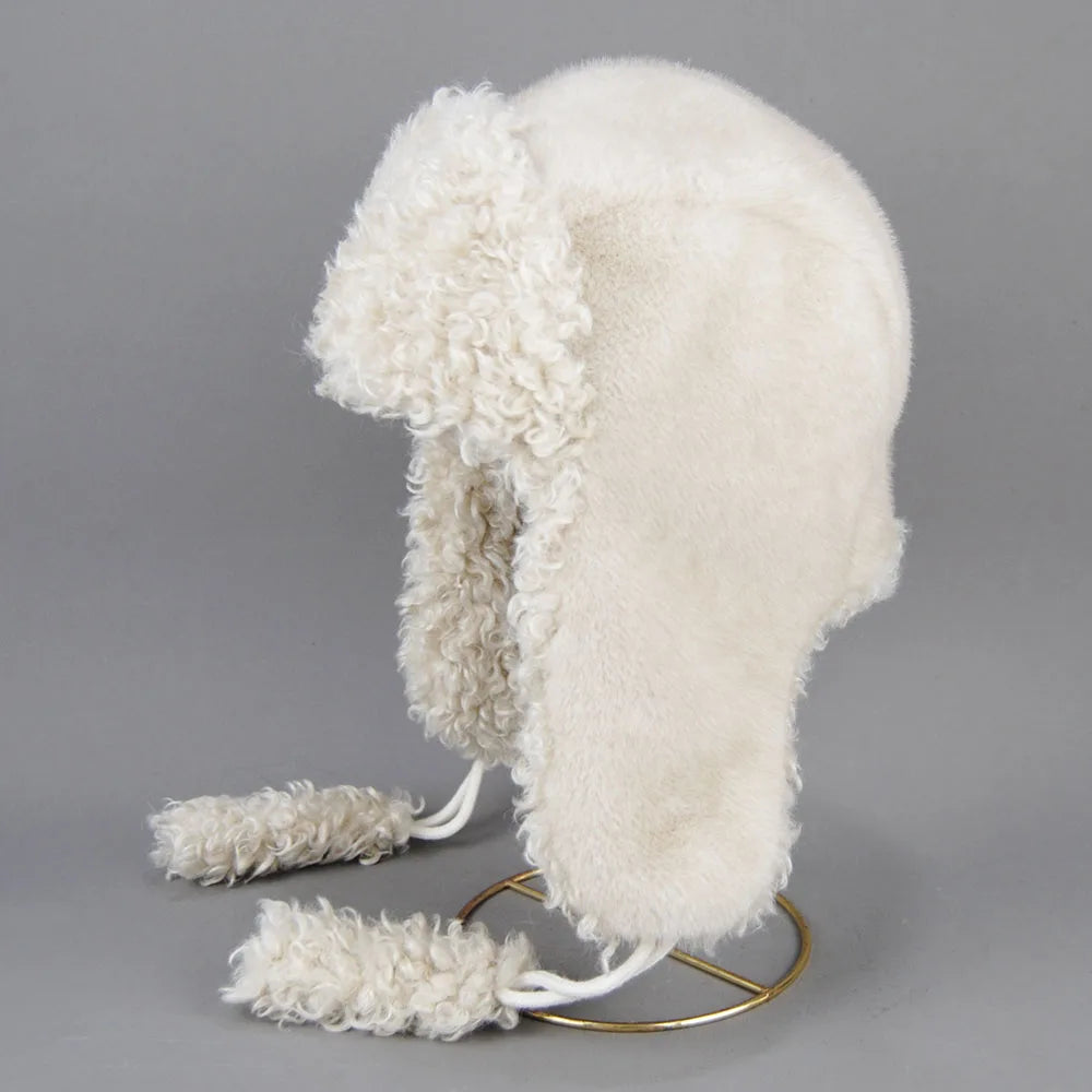 Faux Fur Ushanka Winter Bomber Hat