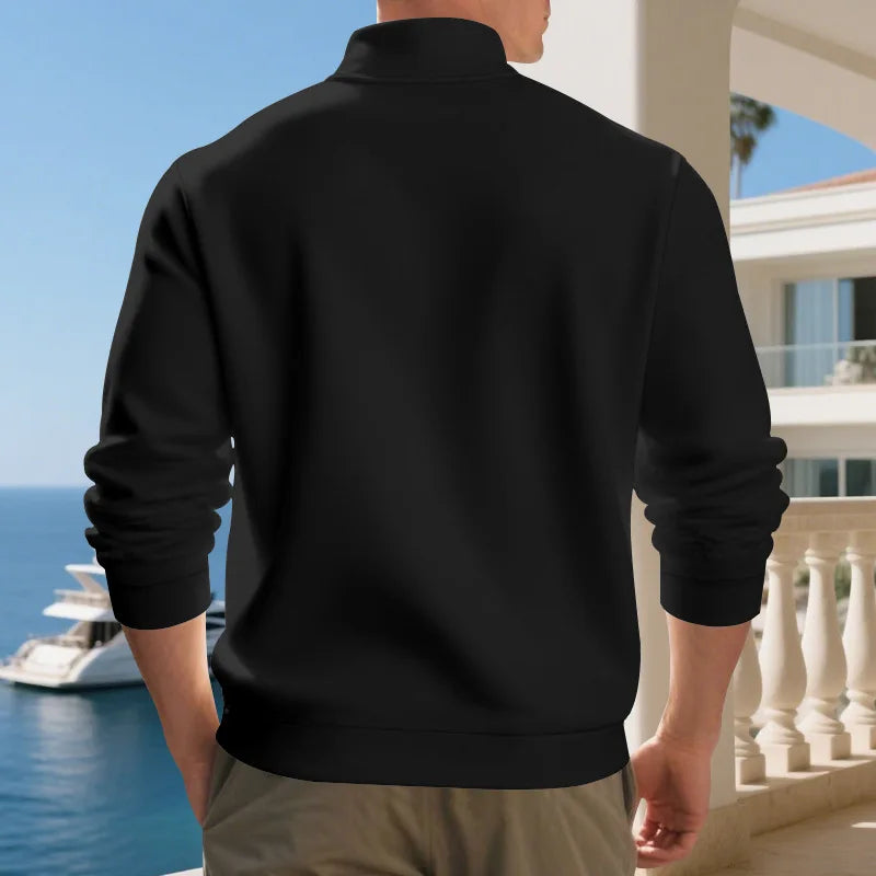 Men's Fleece Quarter Zip Sweatshirt