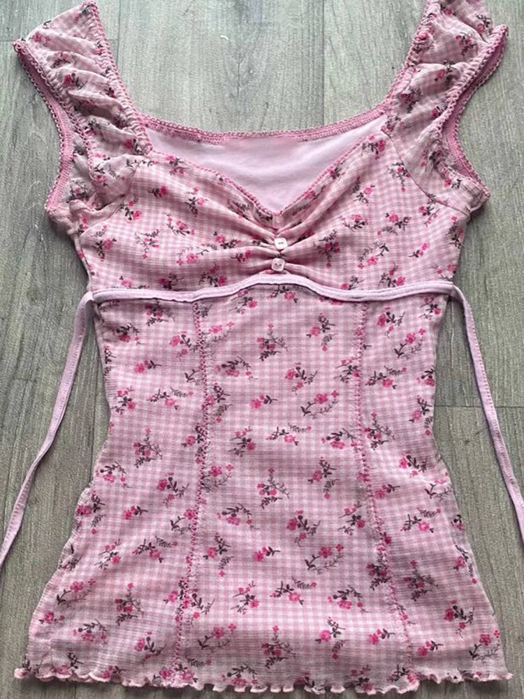 Striped Collar Polo T-shirt