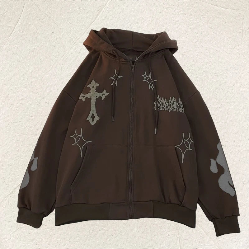 Campfire Cross Hoodie